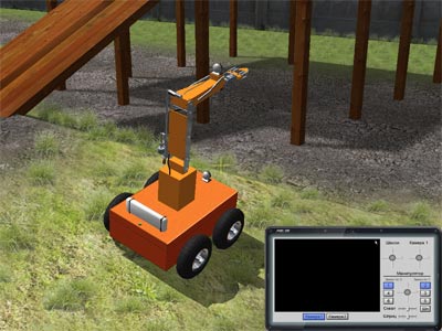 Моделирование робота в среде Dyn-Soft RobSim 5